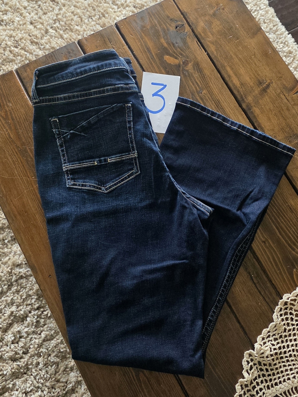 BKE Dark Indigo Women’s Stretch Bootcut Jeans